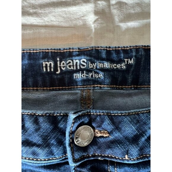 Maurice’s M Jeans Mid rise Women’s Size 24W Long - Picture 4 of 10